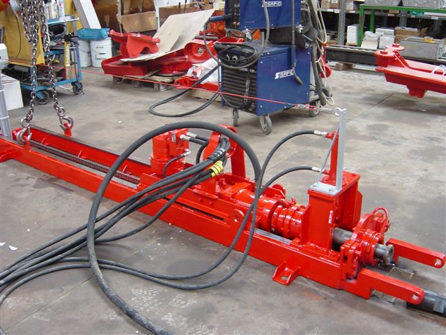 Drilling machine type HB7 during assembling