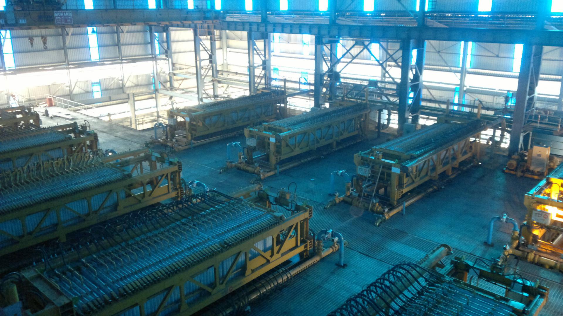 Overview of installation for coal processing