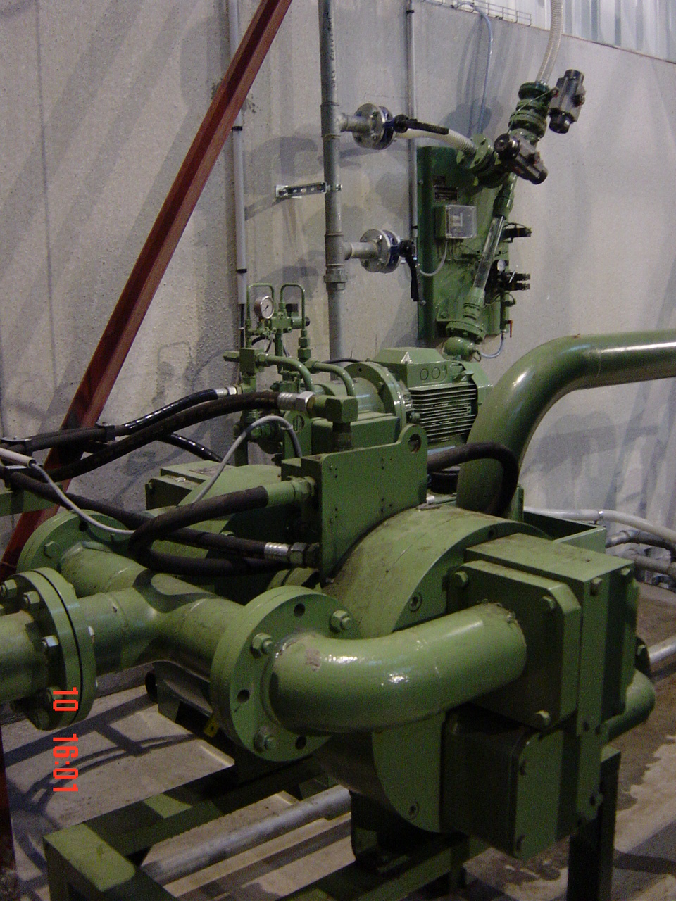 Pompe hydraulique à membranes 